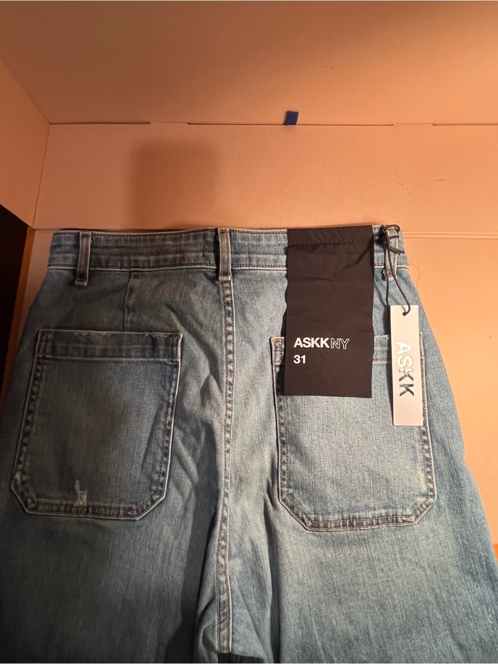 ASKKNY 🔵 NWT 🔵 Womens Denim jeans size 31 - Picture 4 of 7